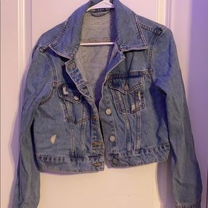 Cropped Jean jacket
